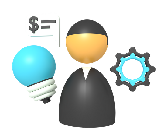 Entrepreneurship  3D Icon