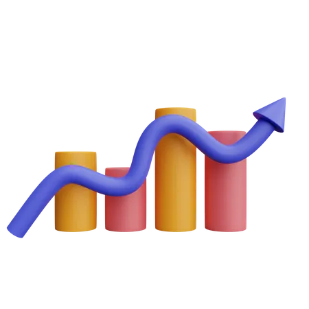 Entreprise en croissance  3D Icon