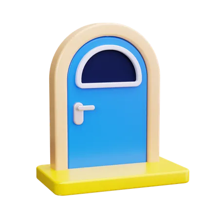 Entry Door  3D Icon
