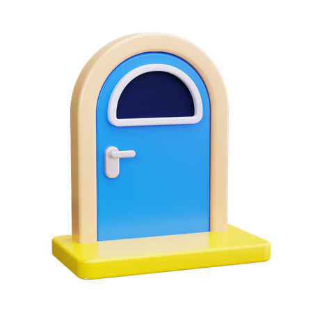 Entry Door  3D Icon