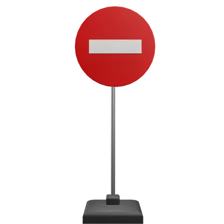 Entry Prohibited  3D Icon