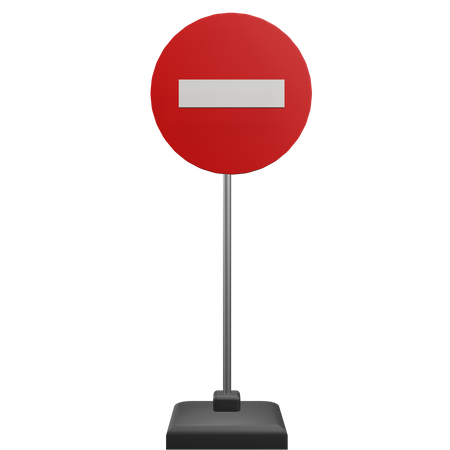 Entry Prohibited  3D Icon