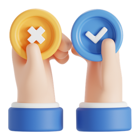 Entscheidung  3D Icon