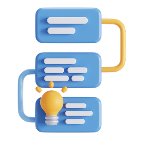 Entscheidungsmuster  3D Icon