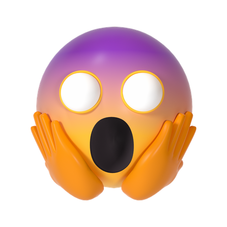 Entsetzt  3D Icon