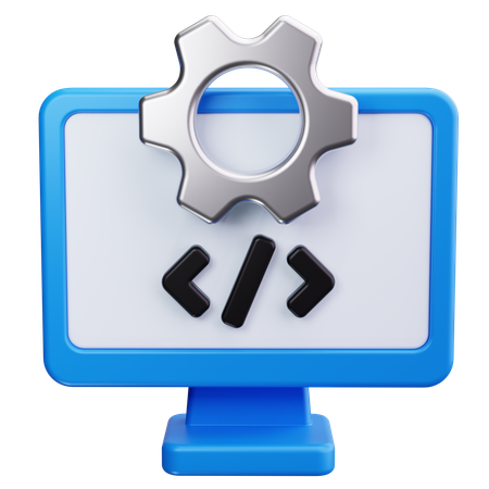 Entwicklungsumgebung  3D Icon