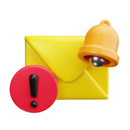 封筒  3D Icon