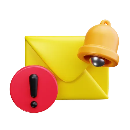 封筒  3D Icon