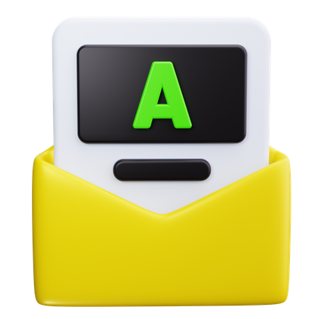 Envelope  3D Icon