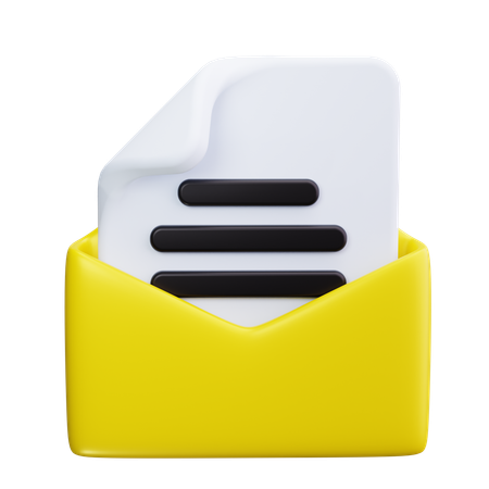 Envelope  3D Icon