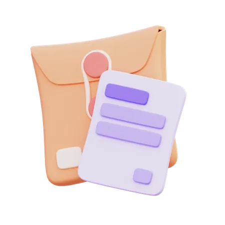 Envelope  3D Icon