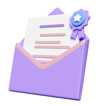 Envelope  3D Icon