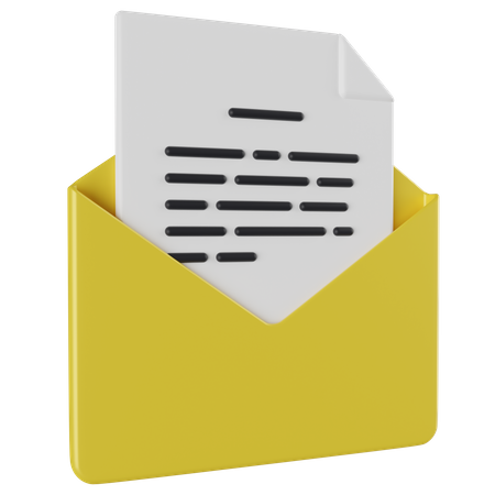Envelope 3D Icon