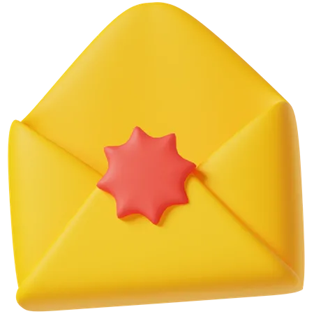 Envelope 3 D Icon 3D Icon
