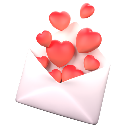 Abrir envelope  3D Icon