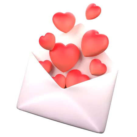 Abrir envelope  3D Icon