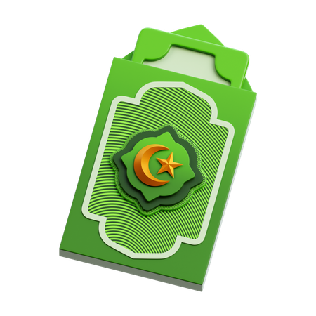 Envelope de dinheiro  3D Icon