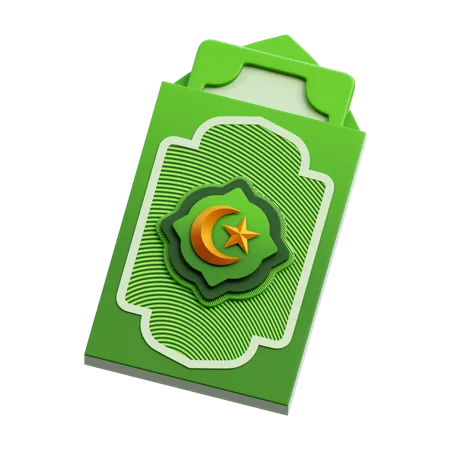 Envelope de dinheiro  3D Icon