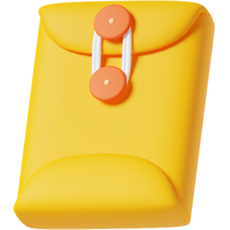 Envelope Document  3D Icon