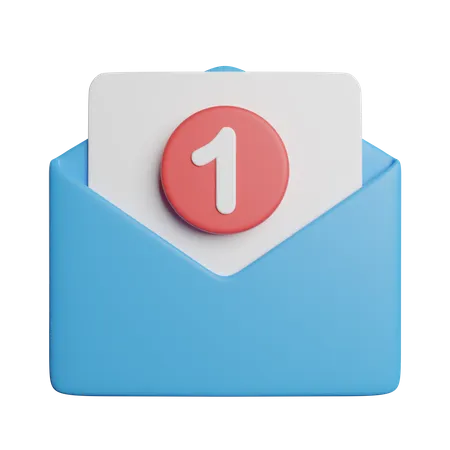 Envelope Message  3D Icon