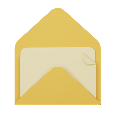 Enveloppe  3D Icon