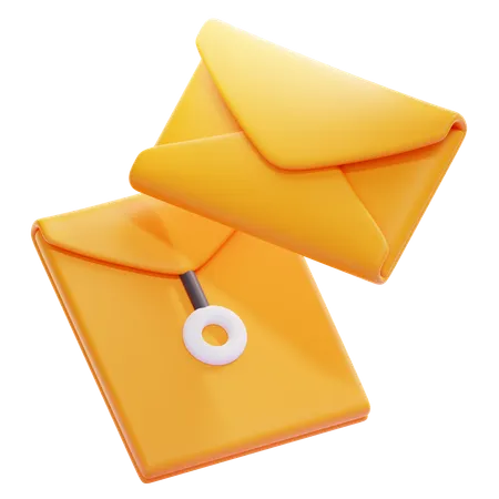 Enveloppe  3D Icon