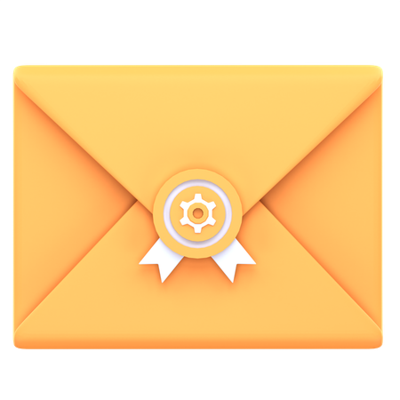 Enveloppe  3D Icon