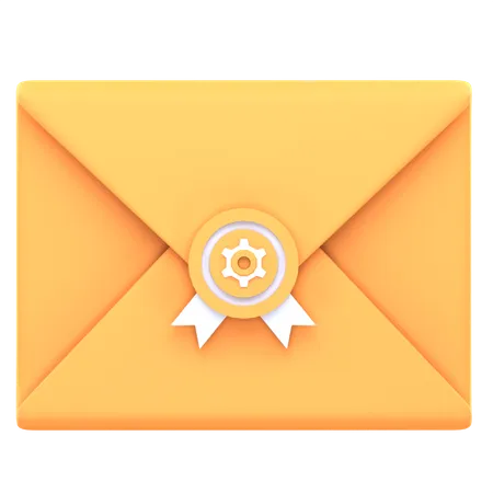 Enveloppe  3D Icon