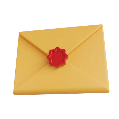 Enveloppe  3D Icon