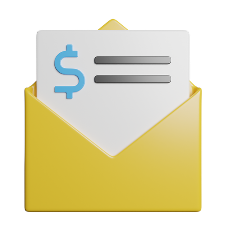 Enveloppe  3D Icon