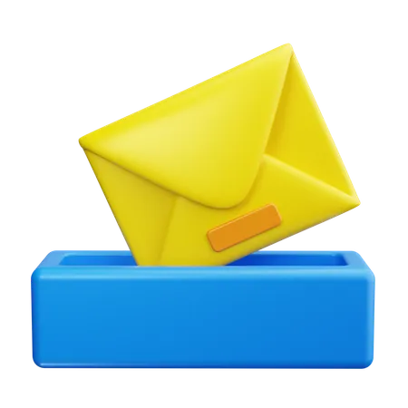 Enveloppe  3D Icon