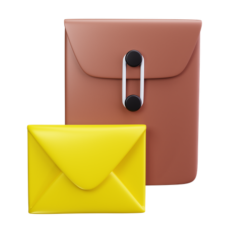 Enveloppe  3D Icon