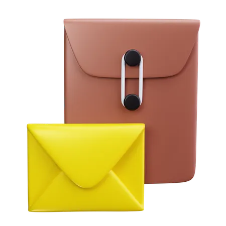 Enveloppe  3D Icon