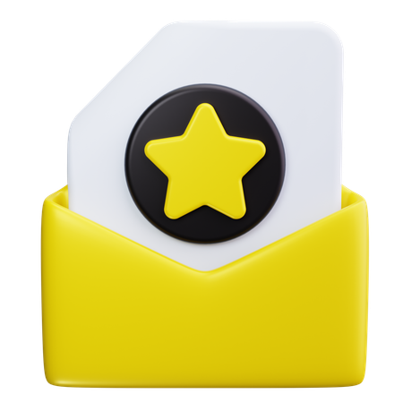 Enveloppe  3D Icon