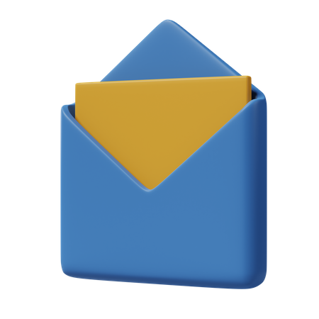 Enveloppe  3D Icon