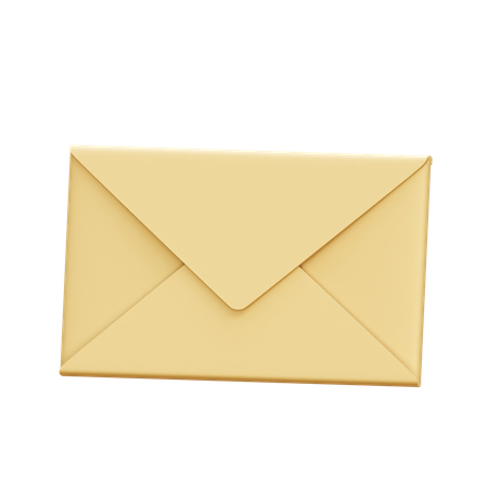 Enveloppe  3D Icon