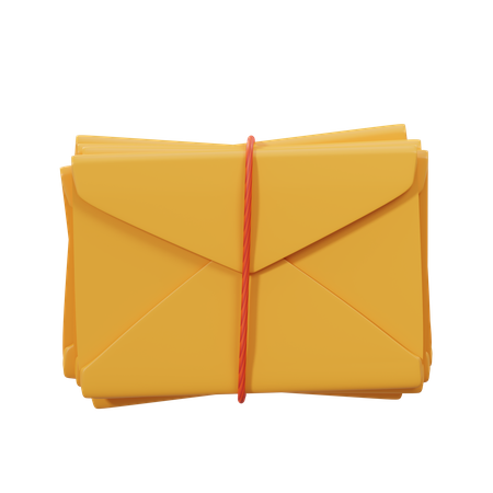 Enveloppe  3D Icon