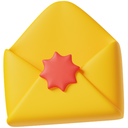 Enveloppe  3D Icon