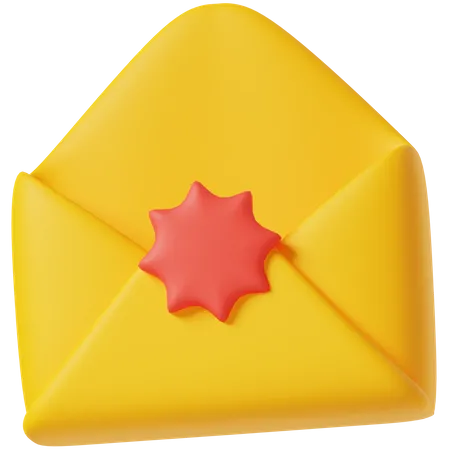 Enveloppe  3D Icon