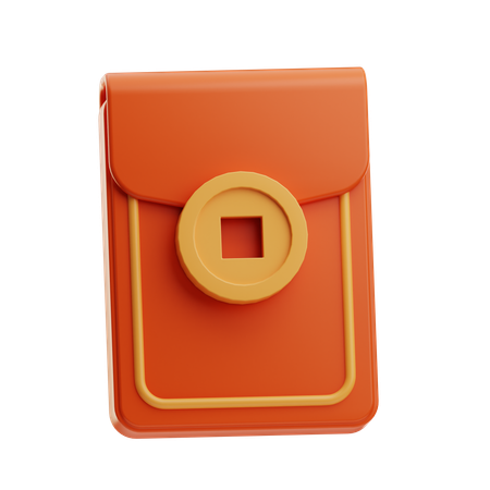 Enveloppe chinoise  3D Icon