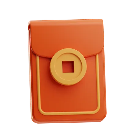 Enveloppe chinoise  3D Icon