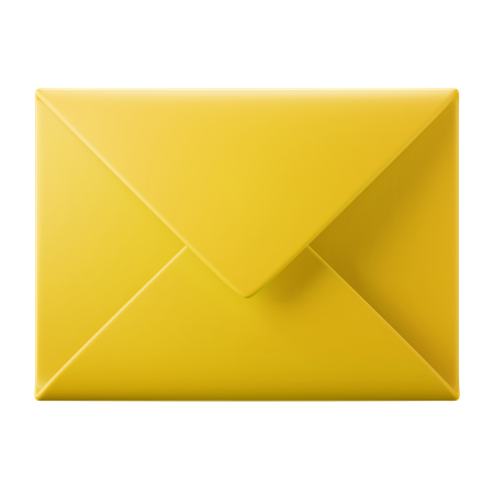 Enveloppe de courrier  3D Icon