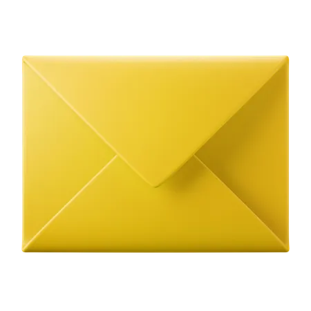 Enveloppe de courrier  3D Icon