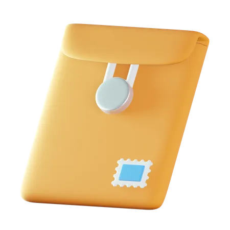 Document enveloppe  3D Icon