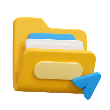 Pasta de envio  3D Icon