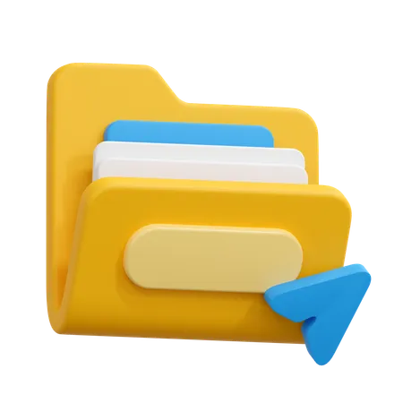 Pasta de envio  3D Icon