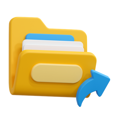 Pasta de envio  3D Icon