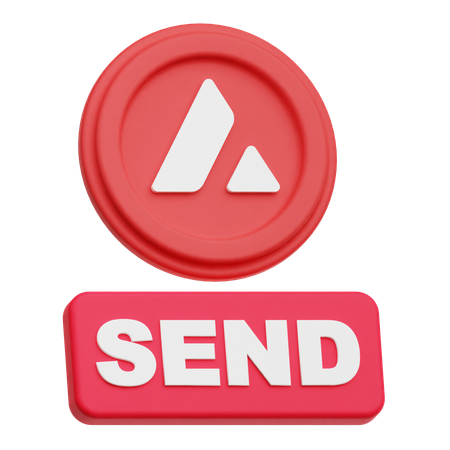 Enviar avalancha  3D Icon