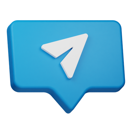 Enviar chat  3D Icon