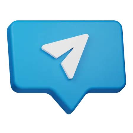 Enviar chat  3D Icon